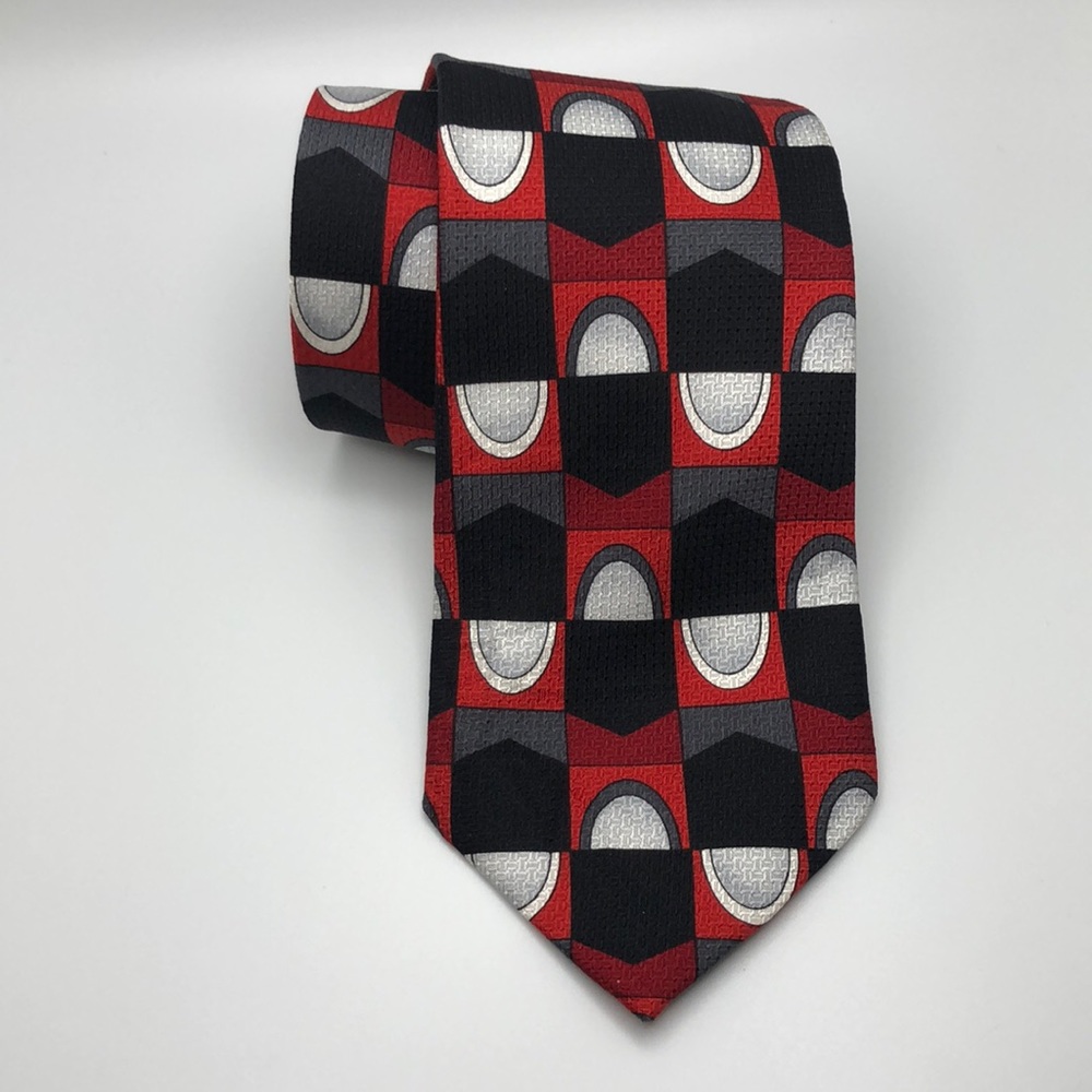 VTG Contissima Silk Abstract Design Tie